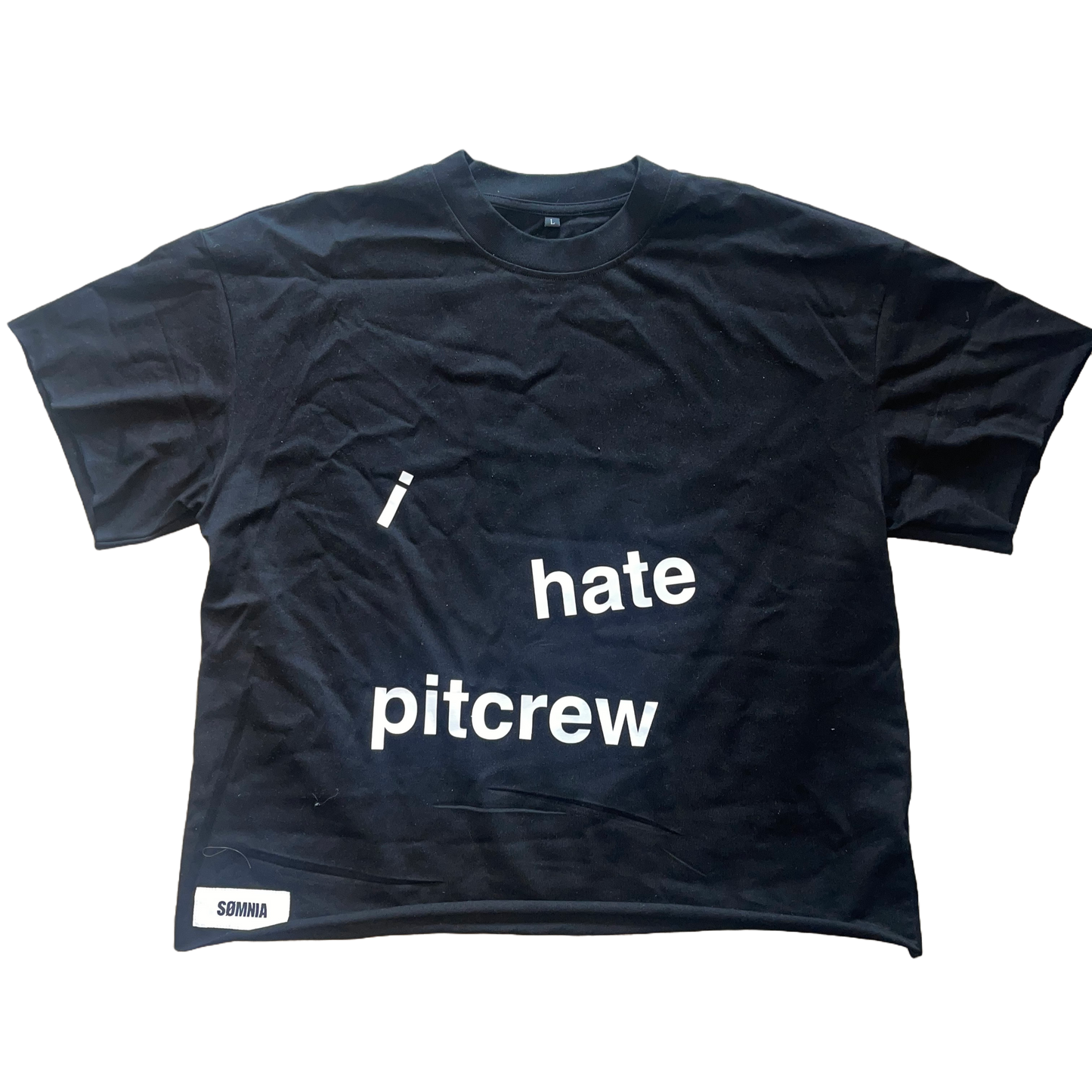 i hate pitcrew tee